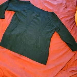 Whitehouseblackmarket Black woven sweater